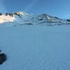 Looking at Avalanche Gulch on a Mt Shasta summit climb!