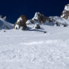 Skiing the Trinity Chutes after Climbing Mt Shasta